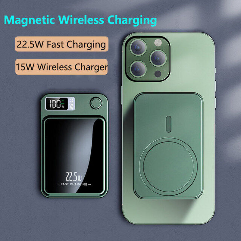 Magsafe Power Bank Battery Pack Wireless Charging 10000Mah for Iphone 15/13/14