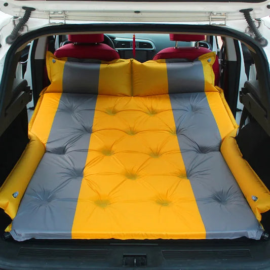 Automatic Inflatable Car Bed, Camping Equipment, Rear Sleeping Pad, Off-Road SUV Trunk, Travel Air Cushion, Car Accessories